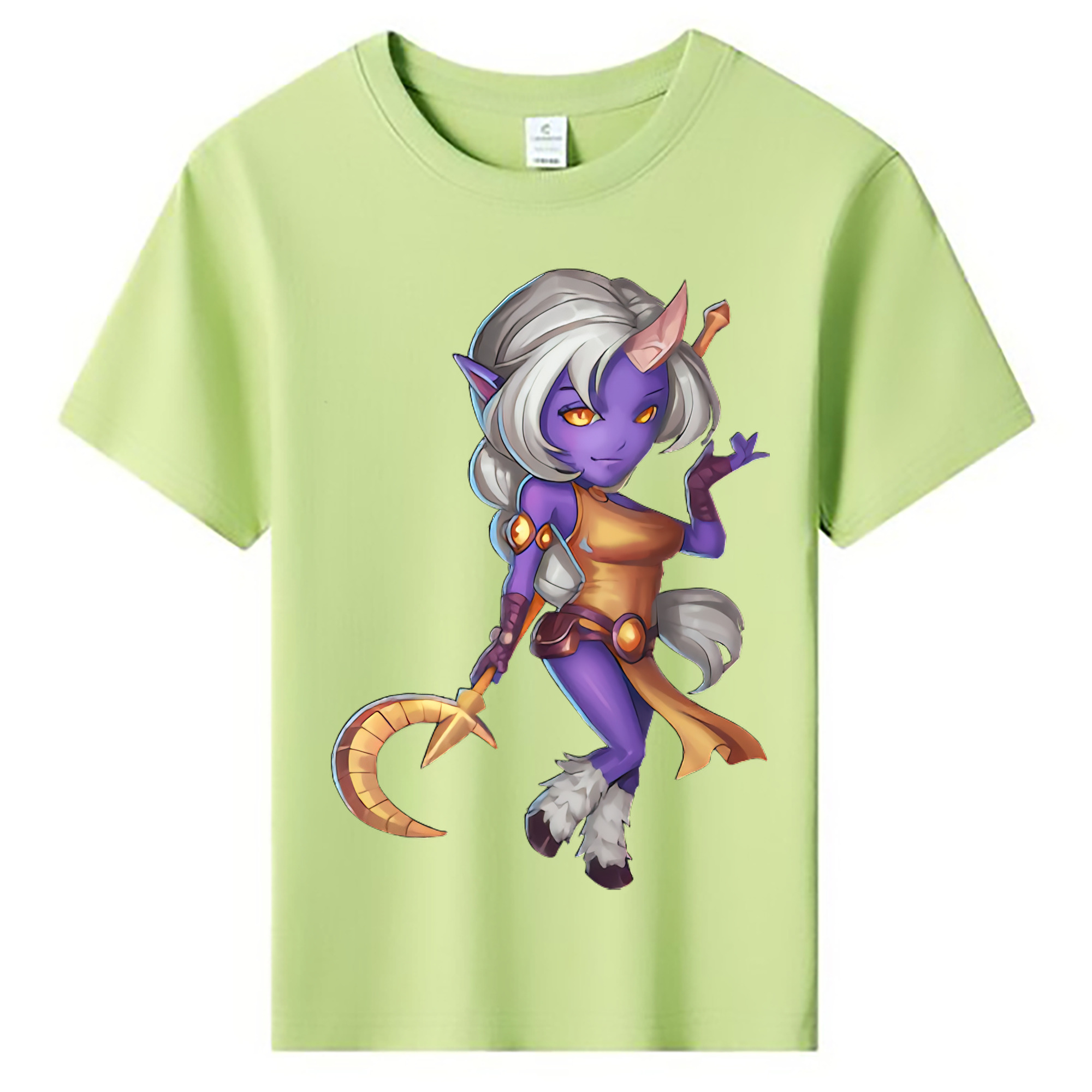 （画像用） リーグ・オブ・レジェンド League of Legends LOL 綿100％キッズTシャツ（フロントプリント）